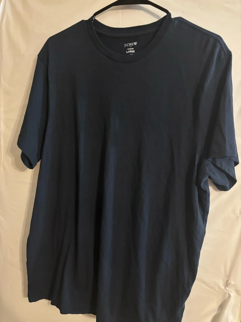 J. CREW  washed  T- Shirt  Size L